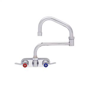 Fisher - 61743 - 4” Wall Body with Eccentrics, 23-inch Double Jointed Swing Spout and Lever Handles 