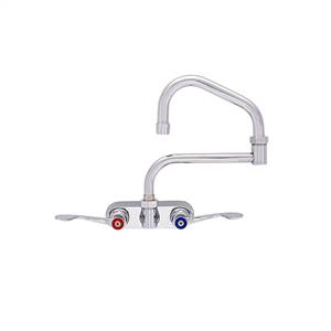 Fisher - 61751 - 4” Wall Body with Eccentrics, 23-inch Double Jointed Swing Spout and Wrist Handles 