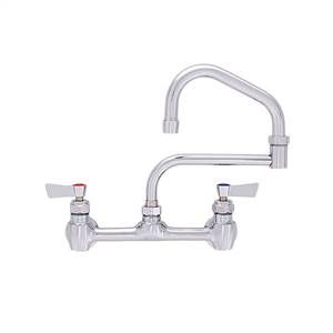 Fisher - 82740 - 8-inch Backsplash Mounted Faucet - 19-inch Double Swing Spout