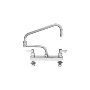 Fisher - 96504 - 8-inch Deck Moutned Faucet - 3/4-inch Inlets - 24-inch Double Swing Spout