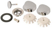 Geberit - 240.727.21.1 - Trim Kit - Plastic Traditional TurnControl Remote