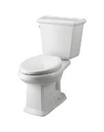 Gerber 20-016 - Logan Square™ Suite 1.6 gpf (6 Lpf) Elongated 2pc Toilet, 12 inch Rough-In