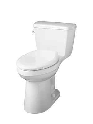 Gerber 21-014 Avalanche One-Piece Gravity-Fed Toilet - 12-inch Rough-In