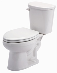 Gerber 21-102 Maxwell LX Round Front Two-Piece Toilet - 12-inch Rough-In