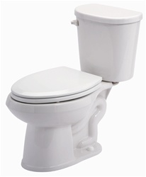 Gerber 21-110 Maxwell LX Elongated Two-Piece Toilet - 10-inch Rough-In