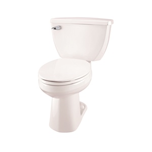 Gerber 21-317 Ultra-Flush Pressure Assist ErgoHeight™ Elongated Two-Piece Toilet - 10-inch Rough-In