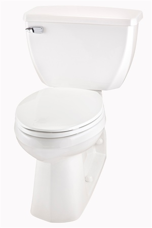 Gerber 21-325 Ultra Flush ErgoHeight™ Elongated Two Piece Pressure-Assist Back Outlet Toilet