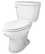 Gerber 21-510 Viper High Performance Elongated Two-Piece Toilet - 10-inch Rough-In