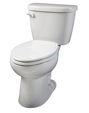 Gerber 21-914 - Maxwell ® 1.28 gpf (4.8 Lpf) Elongated Two Piece Toilet, 14-inch Rough-In