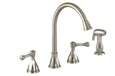 Gerber 42-816-SS Abigail Kitchen Faucet, Side Spray (Stainless Steel)