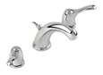 Gerber 43-340 Allerton™ Two Handle Mini-Widespread Lavatory Faucet with Adjustable 4 to 8 in. Centers and Brass Pop-Up Drain
