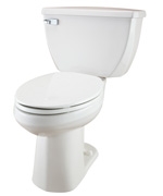Gerber DF-21-324 Ultra Dual Flush 1.6 gpf Elongated™ ErgoHeight Two-Piece Toilet - 14-inch Rough-In