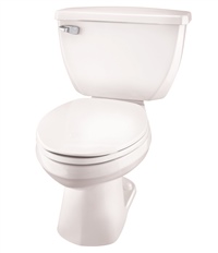 Gerber EF-21-312 Ultra Flush 1.1 gpf Elongated Two-Piece Toilet - 12-inch Rough-In