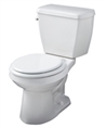 Gerber HE-21-804 - Avalanche™ HET 1.28 gpf (4.8 Lpf) Round Front 2 Piece Toilet, 14-inch Rough-In
