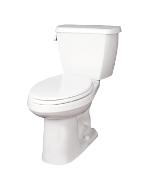 Gerber HE-21-824 - Avalanche™ HET 1.28 gpf (4.8 Lpf) Elongated, ErgoHeight™ 2 Piece Toilet, 14-inch Rough-In