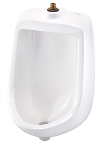 Gerber HE-27-720 North Point 0.5gpf Urinal Washout Top Spud Space Saver White