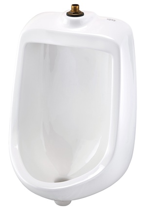 Gerber HE-27-730 North Point 0.5gpf Urinal Washout Top Spud Half Stall White