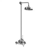 Graff CD1.01-PC Exposed Thermostatic Shower System (Rough & Trim), Polished Chrome