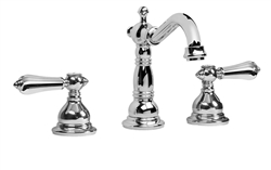 Graff G-2500-LM34 - Canterbury Widespread Lavatory Faucet with Metal Lever Handles
