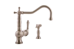 Graff - G-4230-LM7-BN - Pesaro Pesaro Single Lever Kitchen Faucet with Side Spray