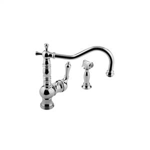 Graff - G-4230-LM7-PC - Pesaro Pesaro Single Lever Kitchen Faucet with Side Spray