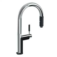 Graff G-4613-LM3-SN Perfeque Pull-Down Kitchen Faucet, Steelnox (Satin Nickel)