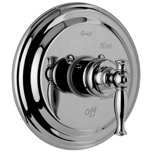 Graff - G-7015-LM22S-BN-T - Lauren Trim Plate (without Diverter) and Handle