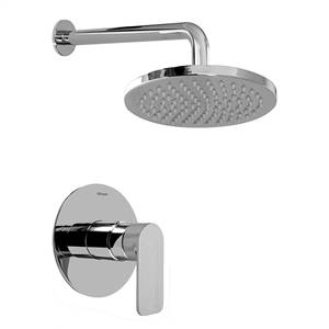 Graff G-7230-LM42S-WT-T - Contemporary Pressure Balancing Shower Set (Trim Only), Architectural White