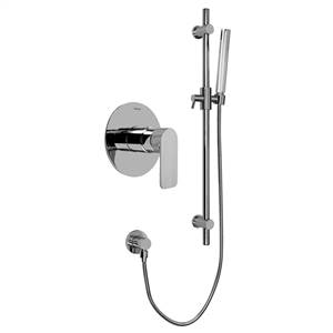 Graff G-7275-LM42S-WT-T - Contemporary Pressure Balancing Shower Set (Trim Only), Architectural White