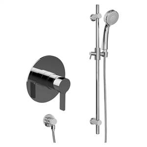 Graff G-7276-LM46S-PC-T Contemporary Pressure Balancing Shower w/ Handshower - Trim Only , Polished Chrome