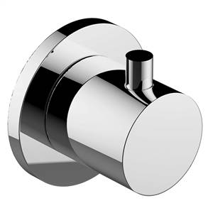 Graff G-8068-RH1-PC-T M-Series Round Two-Way Diverter Valve Trim Plate and Handle, Polished Chrome