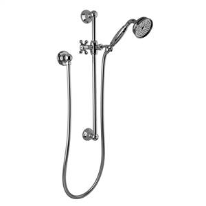 Graff - G-8600-C2S-NB - Tub & Shower Components Traditional Handshower with Wall-Mounted Slide Bar