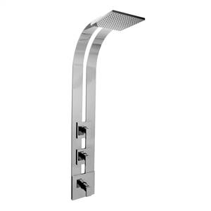 Graff - G-8850-LM31S-PC-T - Solar Shower Panel and Handle