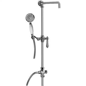 Graff - G-8932-LM34S-OB - Canterbury Collection Exposed Riser with Handshower