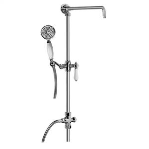 Graff G-8934-LC1S-OB Exposed Riser with Handshower, Olive Bronze