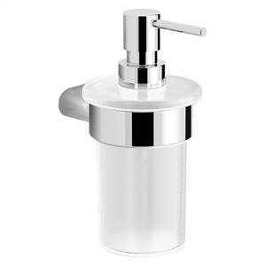 Graff G-9404-BNi Phase/Terra Soap/Lotion Dispenser, Brushed Nickel