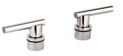 Grohe - 	18 027 BE0 Sterling Hot and Cold Lever Handle (2)