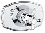 Grohe - 19 615 000 Chrome Plated Thermostatic Trim