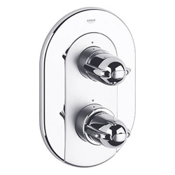Grohe 19 692 000 - Grotherm 3000 Thermsotatic Trim, Polished Chrome