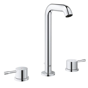 Grohe 20431001 Essence 8_ Widespread Two-Handle Bathroom Faucet L-Size
