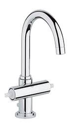 Grohe - 	21 027 000 Chrome Plated Centerset Faucet without Handles