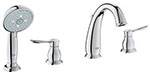 Grohe 25153000 - Parkfield 2hdl bath 4-h US