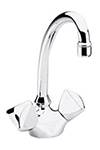 Grohe - 	31 054 000 Chrome Plated Bar Faucet w/ TDL Handles