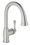 Grohe 33870DC2 Bridgeford OHM sink pull-out spray, US (Super Steel)