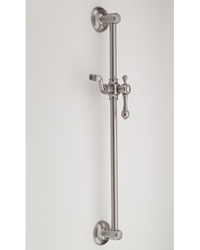 Jaclo 7924 24" Retro Ball-Point Lever Handle Wall Bar with ADJUSTABLE Height and Angle