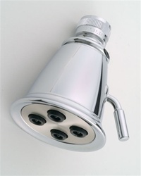 Jaclo B718 Retro #3 Shower Head with 2-1/2" Face and 4 Spray Jets