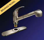 Kissler - 77-2120 - Dominion Pull Out Kitchen Faucet Satin Nickel