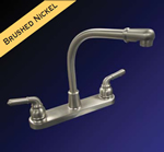 Kissler - 77-2891 - Dominion Kitchen Faucet less Spray Satin Nickel
