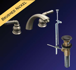 Kissler - 77-5505 - Dominion Wide Spread Faucet with Pop Up