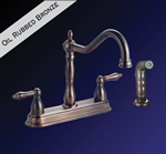 Kissler - 77-6606 - Dominion Kitchen Faucet with Spray Oil Rubbed Bronze